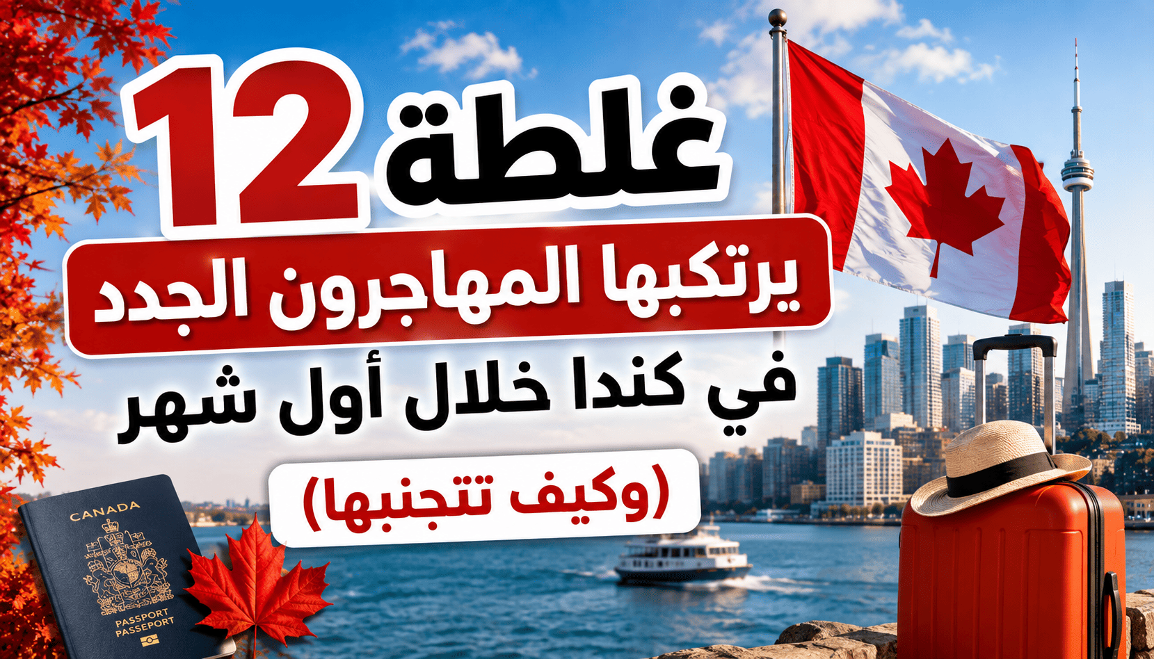 12 غلطة يرتكبها المهاجرون الجدد في كندا خلال أول شهر (وكيف تتجنبها)